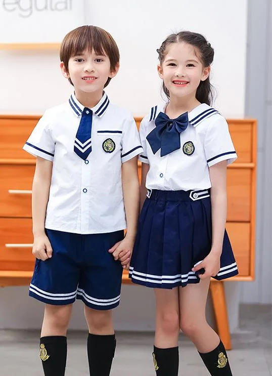 Source Manufacturer Pleated Skirts for Girls 2021 School Uniform for Primary and Junior High Schools/Low Price Wholesale Class Uniform